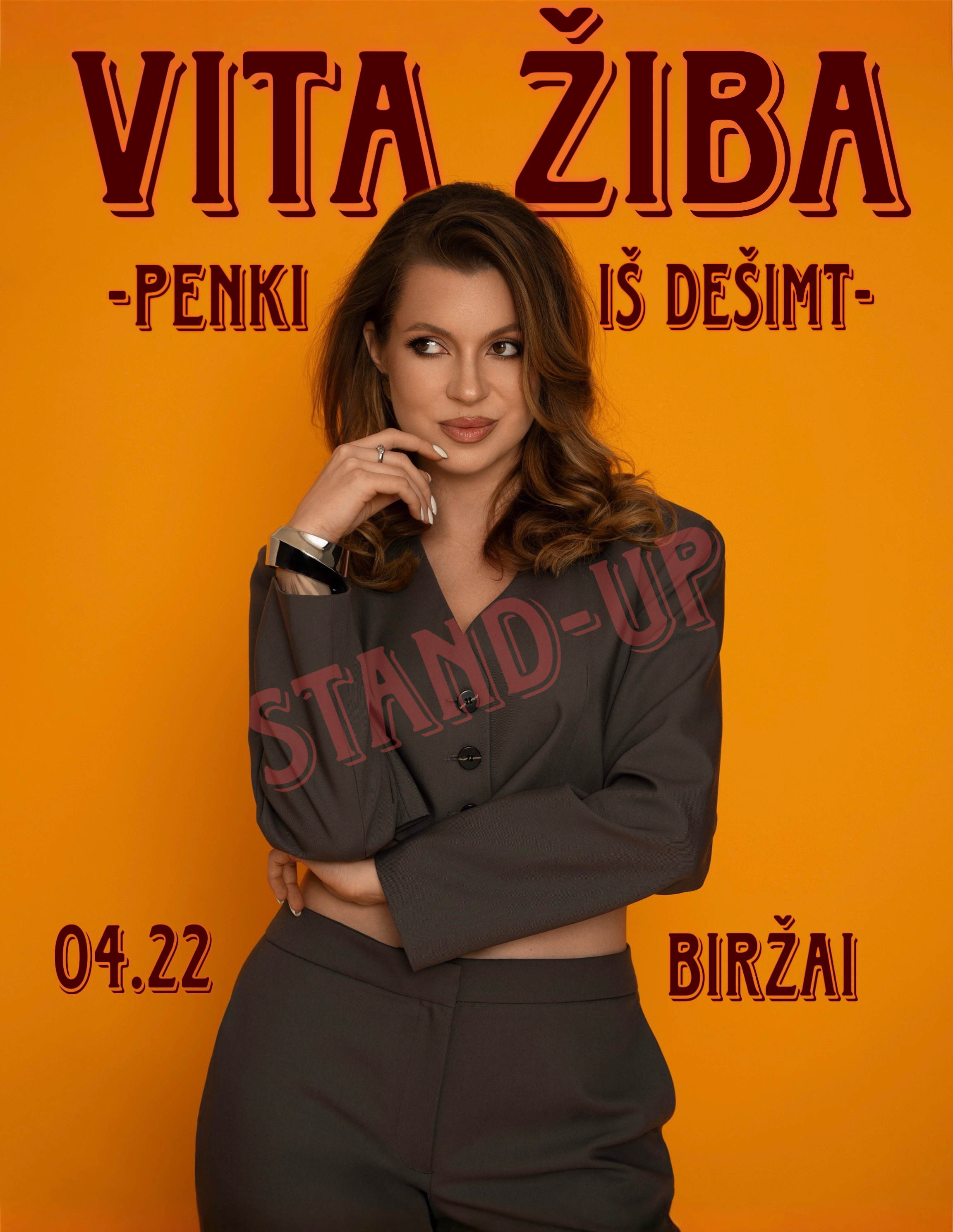 Buy tickets VITA ŽIBA STAND-UP 