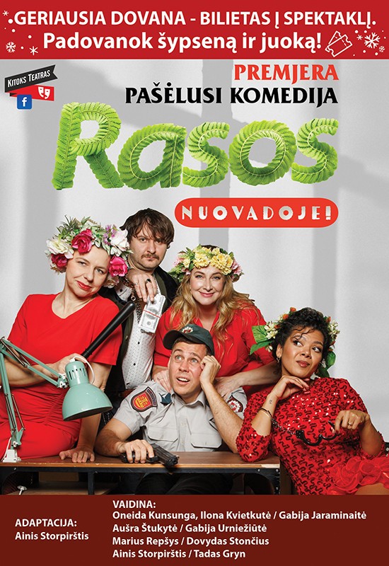 Buy tickets Pašėlusi komedija 