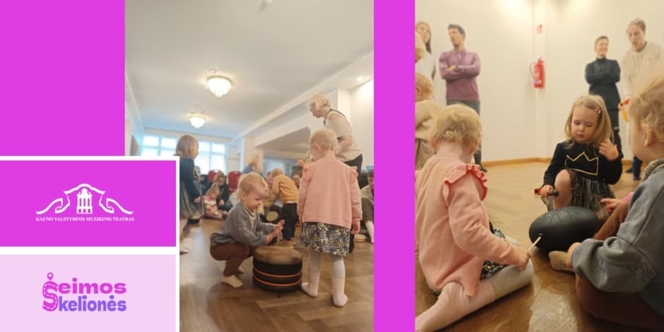 Pirkti bilietus Muzikinės edukacija vaikams (nuo 1,5 m. iki 4 m.) | Kaunas Kaunas, Kauno valstybinis muzikinis teatras Gruodis 07