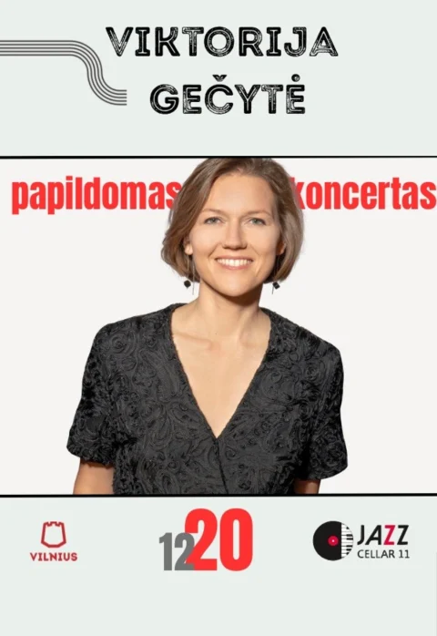 Pirkti bilietus Viktorija Gečytė - papildomas dieninis koncertas Vilnius, Jazz Cellar 11 Gruodis 20