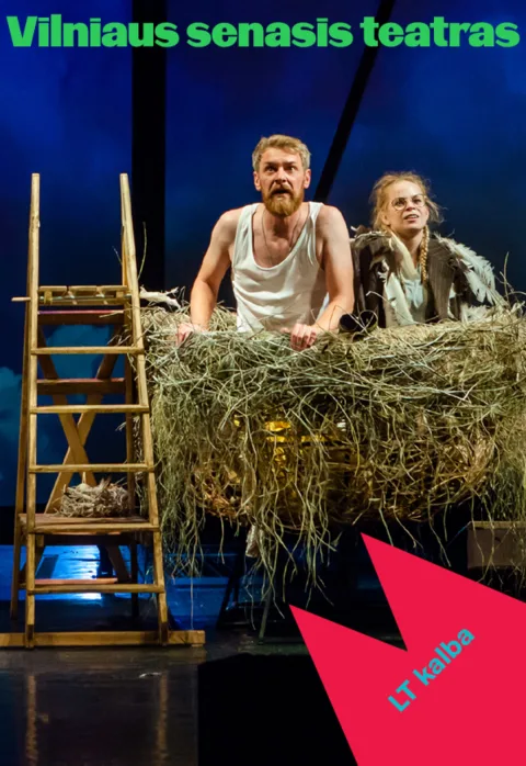 Buy tickets David Almond „MANO TĖTIS – SKRAJŪNAS“ (Rež. Agnė Sunklodaitė) Vilnius, Vilniaus Senasis Teatras February 15