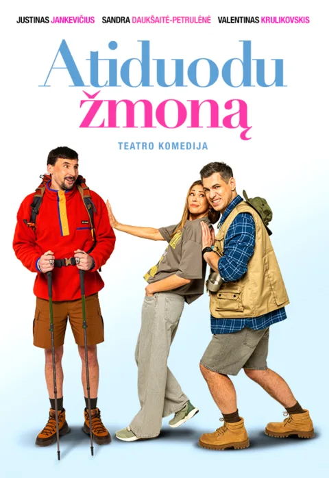 Pirkt biļetes PREMJERA „ATIDUODU ŽMONĄ“ Radviliškis, Radviliškio kultūros centras Oktobris 13