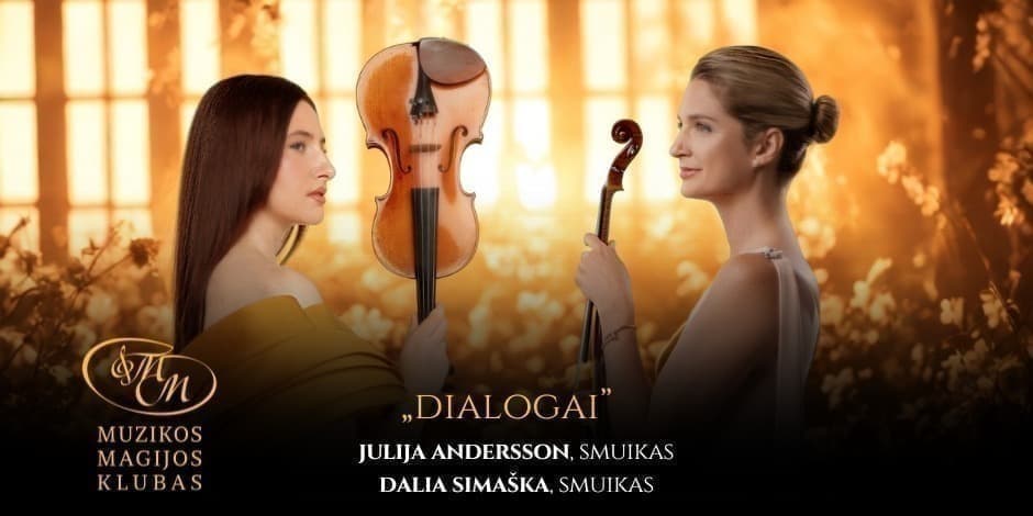 Купить билеты Dialogai | Julija Andersson ir Dalia Simaška Vilnius, Muzikos magijos klubas Декабрь 16