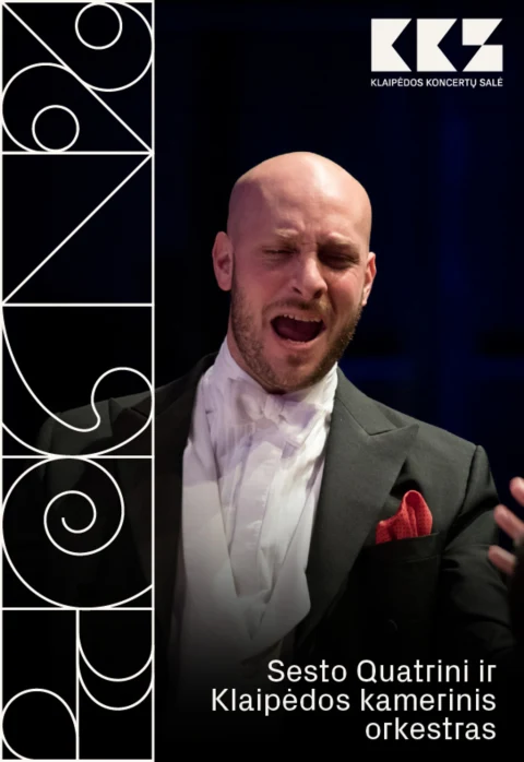 Pirkt biļetes Sesto Quatrini ir Klaipėdos kamerinis orkestras Klaipėda, Klaipėdos koncertų salė Janvāris 17