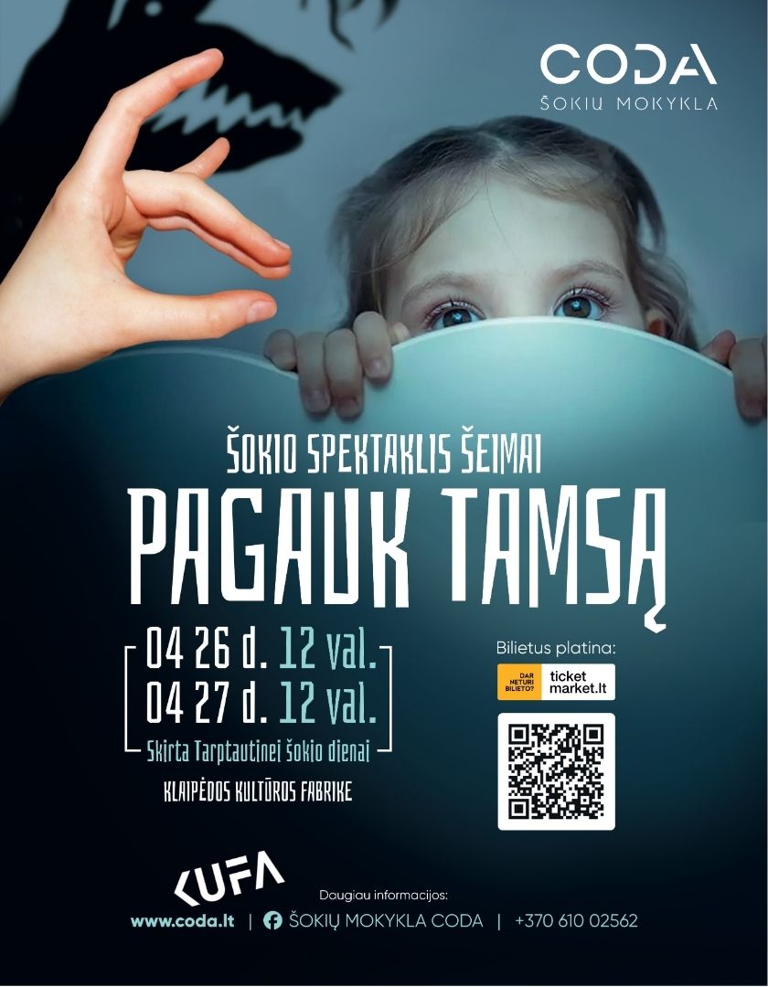 Купить билеты Šokio spektaklis vaikams 