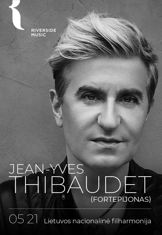 Купить билеты Jean-Yves Thibaudet (fortepijonas) Vilnius, Lietuvos nacionalinė filharmonija Май 21