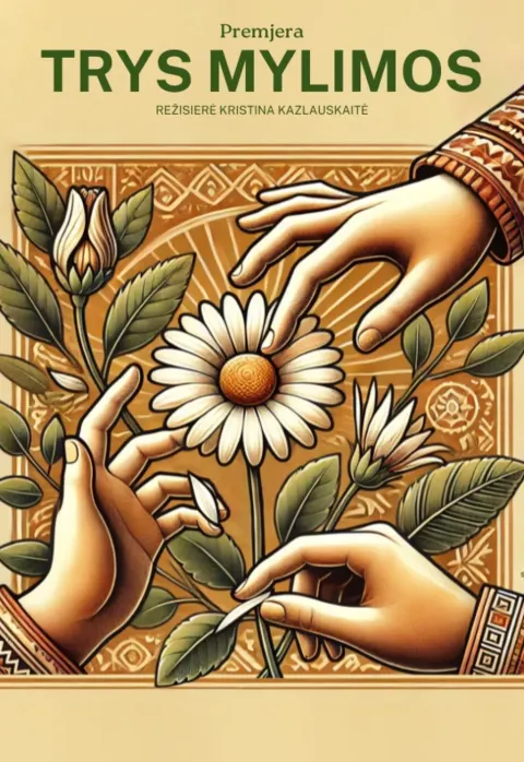 Buy tickets 2 dalių komedija „Trys mylimos” (rež. K.Kazlauskaitė) Vilnius, Vilniaus Senasis Teatras February 08