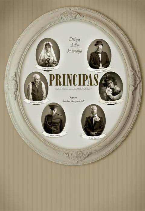 Buy tickets Dviejų dalių komedija ,,PRINCIPAS“ Raseiniai, Raseinių rajono kultūros centras March 18