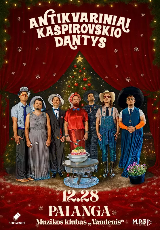 Pirkti bilietus Antikvariniai Kašpirovskio dantys ☆ Palanga Palanga, Muzikos klubas Vandenis Gruodis 28
