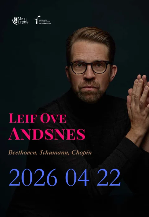 Купить билеты Fortepijono rečitalis. Leif Ove Andsnes Vilnius, Lietuvos nacionalinė filharmonija Апрель 22