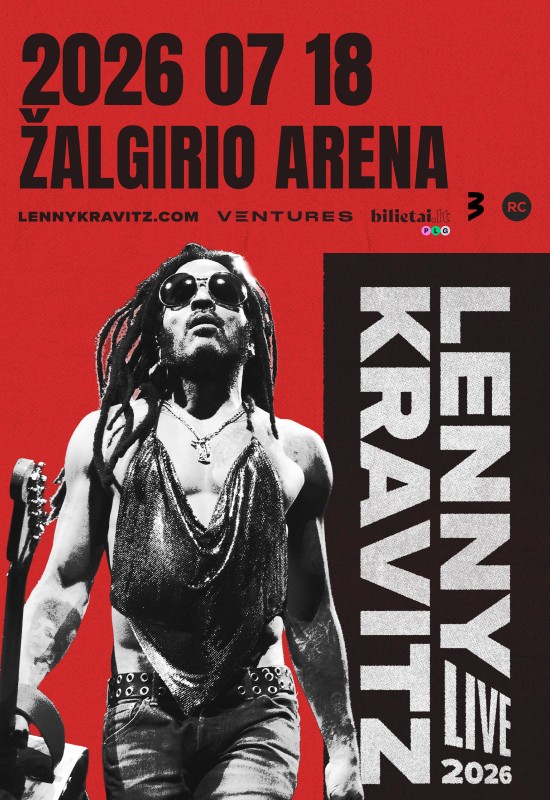Pirkti bilietus Lenny Kravitz Kaunas, Kauno Žalgirio arena Liepa 18