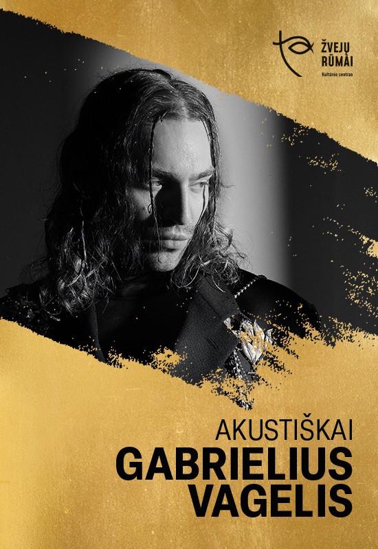 Pirkt biļetes Gabrielius Vagelis | AKUSTIŠKAI Klaipėda, Kultūros centras Žvejų rūmai Marts 06