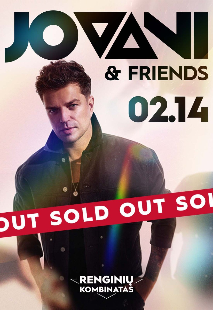 Pirkti bilietus Jovani & Friends | Klaipėda Klaipėda, Renginių kombinatas Vasaris 14-15