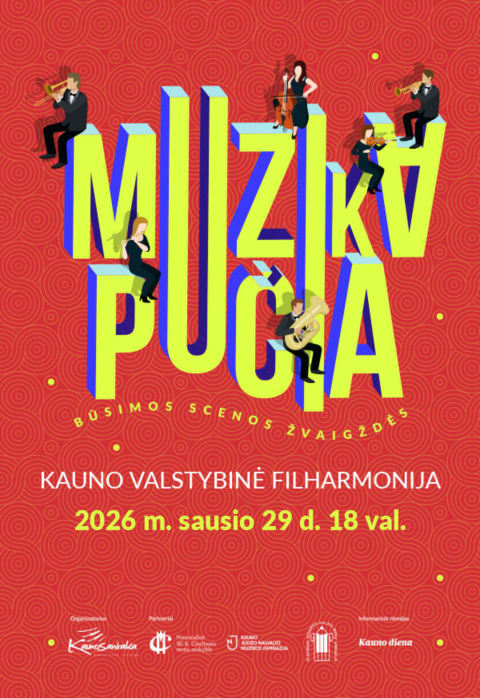 Pirkti bilietus MUZIKA PUČIA: kai scenoje gimsta žvaigždės Kaunas, Kauno valstybinė filharmonija Sausis 29