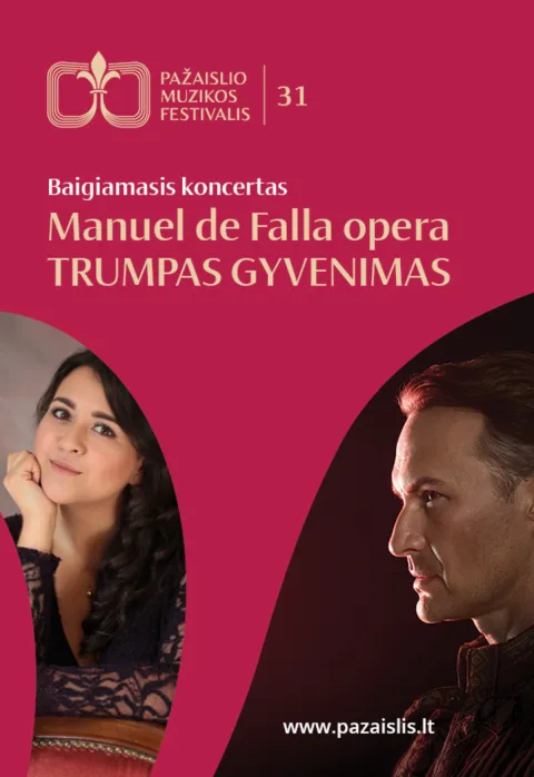 Купить билеты Baigiamasis koncertas: Manuel de Falla opera „Trumpas gyvenimas“ Kaunas, Pažaislio vienuolynas Август 30