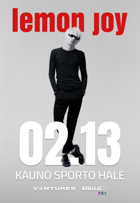 Pirkt biļetes Lemon Joy | Kauno sporto halė | 02 13 Kaunas, Kauno sporto halė Februāris 13