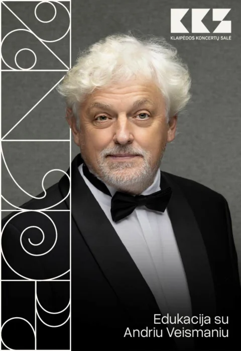 Buy tickets Edukacija su Andriu Veismaniu Klaipėda, Klaipėdos koncertų salė. 1 aukšto fojė February 11