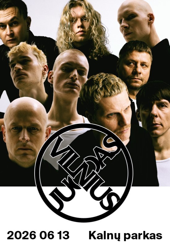 Pirkti bilietus JUODAS VILNIUS 2026 Vilnius, Kalnų parkas Birželis 13