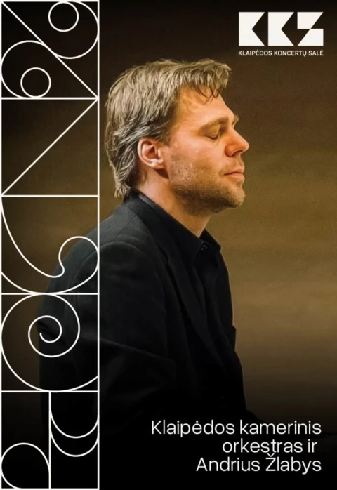 Pirkti bilietus Klaipėdos kamerinis orkestras ir Andrius Žlabys Klaipėda, Klaipėdos koncertų salė Kovas 14
