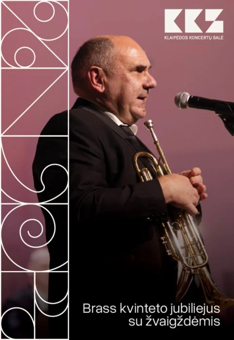 Купить билеты Brass kvinteto jubiliejus su žvaigždėmis Klaipėda, Klaipėdos koncertų salė Март 27