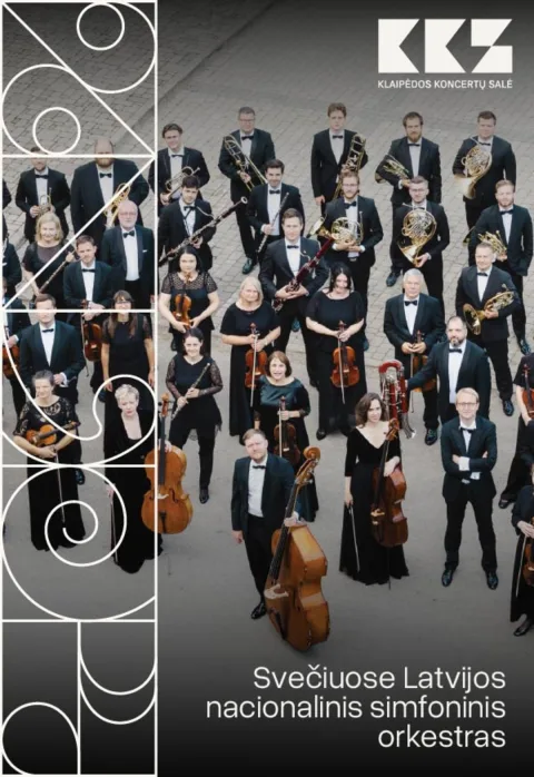 Pirkt biļetes Svečiuose Latvijos nacionalinis simfoninis orkestras Klaipėda, Klaipėdos koncertų salė Aprīlis 11