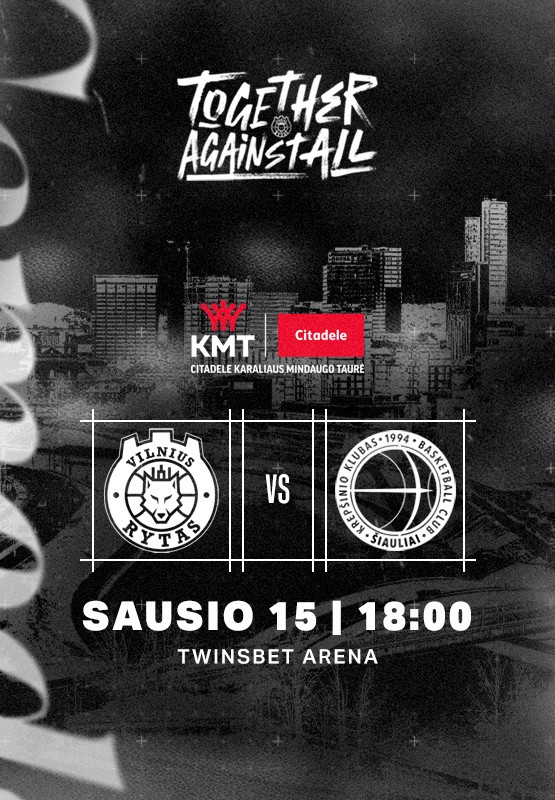 Pirkti bilietus (Perkeltas) KMT ketvirtfinalis: Vilniaus 