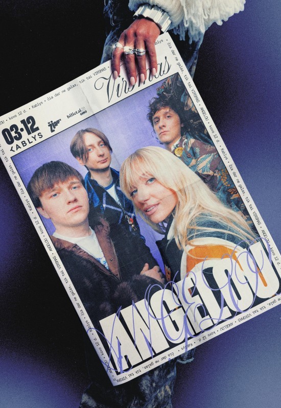 Pirkti bilietus Angelou | VIRSMAS Vilnius, Kablys + Kultūra Kovas 12