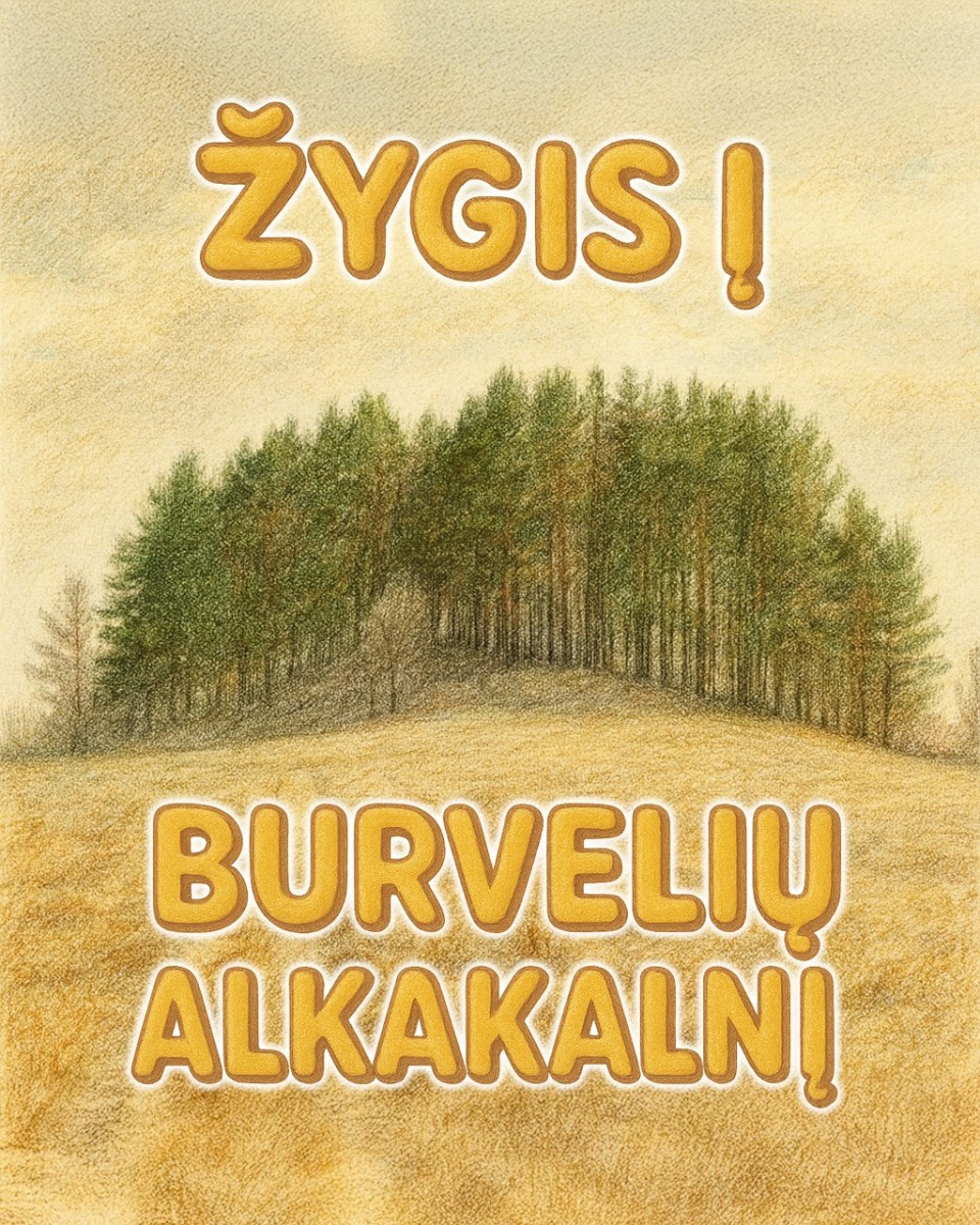 Buy tickets Žygis į Burvelių alkakalnį Panevėžio r., Krekenavos regioninis parkas December 20