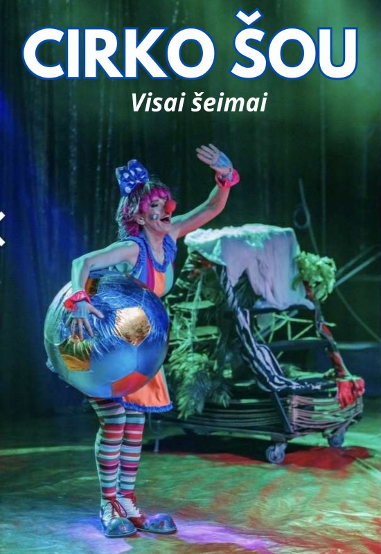 Pirkti bilietus Išskirtinis cirko šou vaikams Raganiukės teatre! Vilnius, Raganiukės teatras Sausis 24