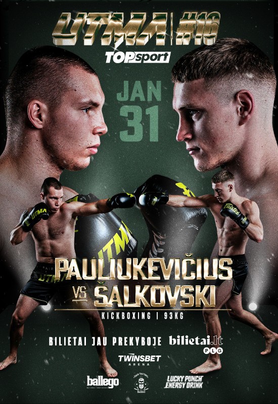 Buy tickets UTMA 16 Vilnius, Twinsbet Arena January 31