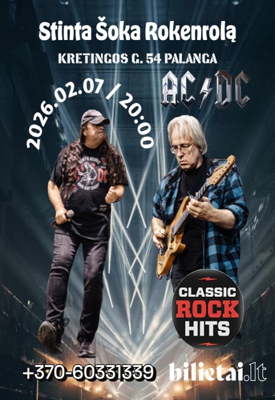 Купить билеты STINTA ŠOKA ROKENROLĄ Palanga, MeatUp Grilio Namas Февраль 07