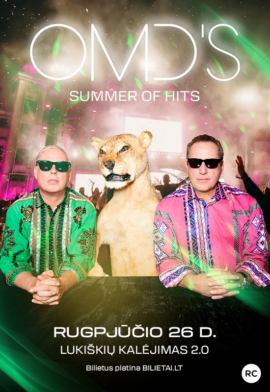 Buy tickets OMD | Summer Of Hits Vilnius, Lukiškių kalėjimas 2.0 August 26