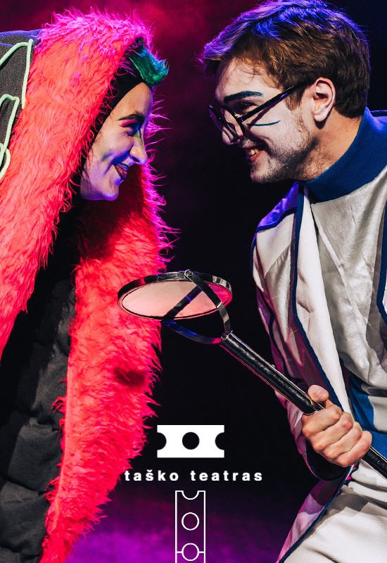 Pirkti bilietus Spektaklis vaikams DANTENIJA | rež. L. Šakurskytė-Žilinskienė (Klaipėda) Taško teatras Klaipėda, Klaipėdos Kultūros fabrikas Vasaris 15