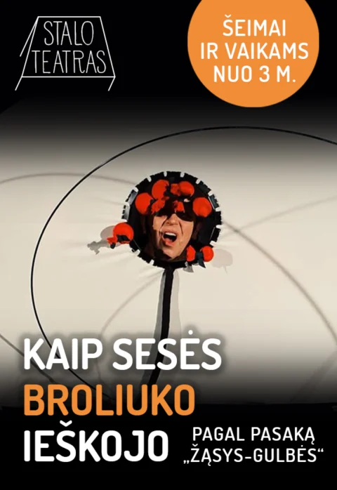 Pirkti bilietus Spektaklis „Kaip sesės broliuko ieškojo“ Vilnius, Lietuvos teatro sąjunga Balandis 19