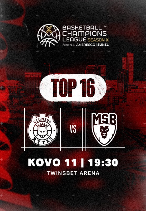 Pirkti bilietus BCL: Vilniaus 