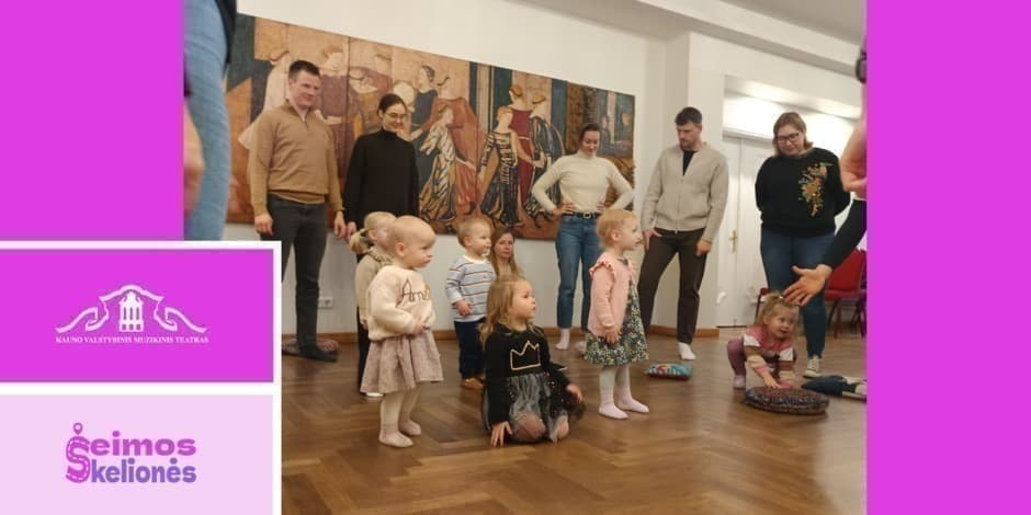 Pirkt biļetes Muzikinės edukacija vaikams (nuo 1,5 m. iki 4 m.) | Kaunas 2026.02.22 Kaunas, Kauno valstybinis muzikinis teatras Februāris 22