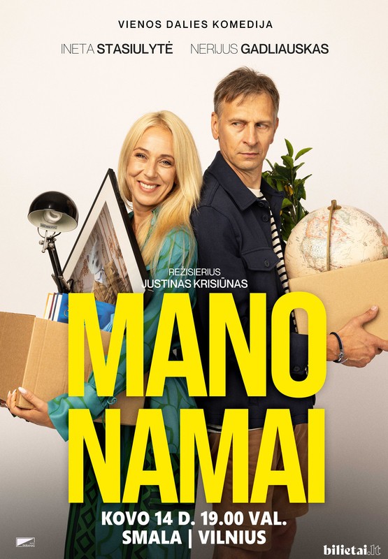 Buy tickets MANO NAMAI | VILNIUS Vilnius, SMALA March 14