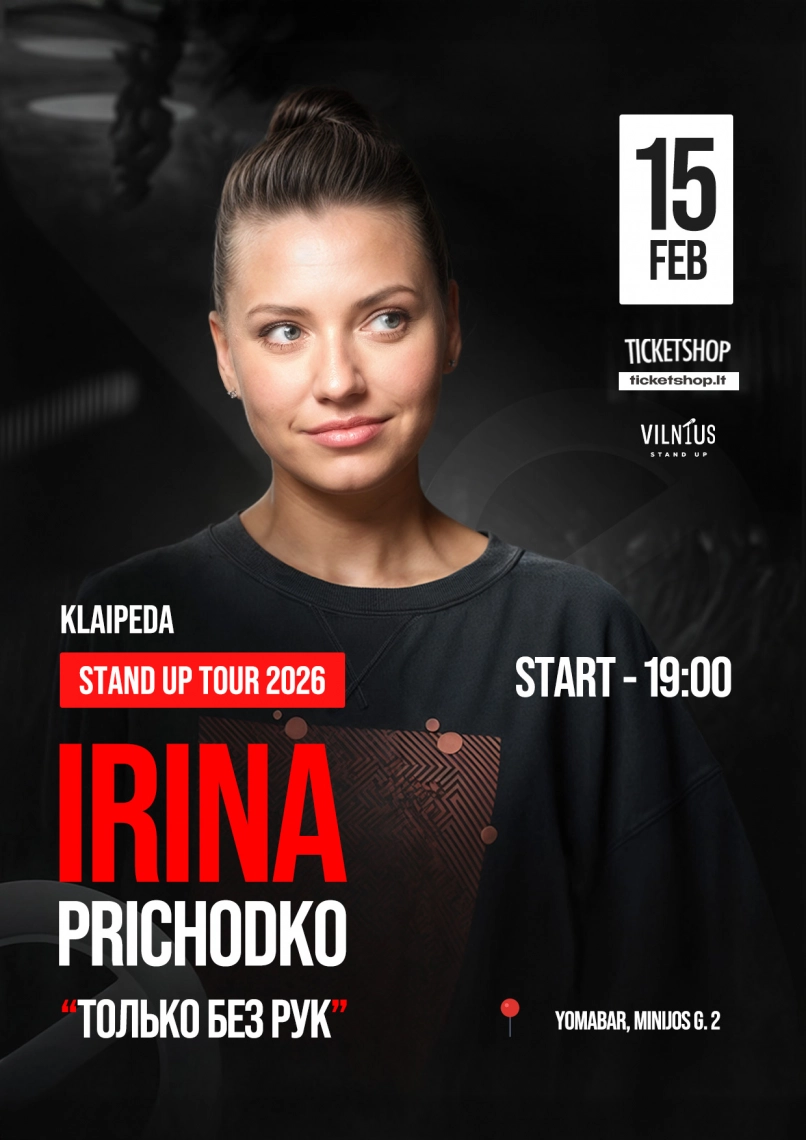 Buy tickets Irina Prihodko / Ирина Приходько | KLAIPEDA Klaipėda, YomaBAR February 15