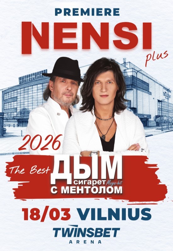 Pirkti bilietus Nensi: Turo diena gimtadienio proga | VILNIUS Vilnius, Twinsbet Arena Kovas 18