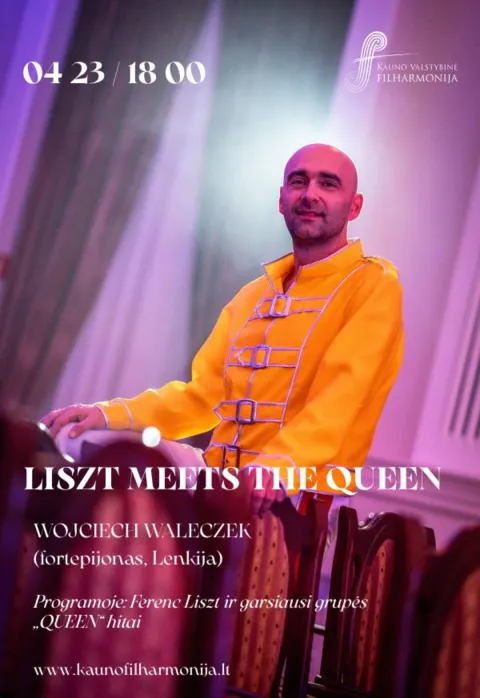 Купить билеты LISZT MEETS THE QUEEN Kaunas, Kauno valstybinė filharmonija Апрель 23