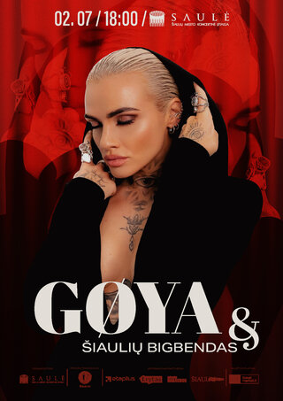 Купить билеты GOYA ir Šiaulių bigbendas Šiauliai, Šiaulių koncertų salė Saulė Февраль 07