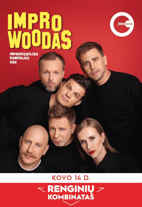 Pirkt biļetes IMPROWOODAS | Klaipėda Klaipėda, Renginių kombinatas Marts 14