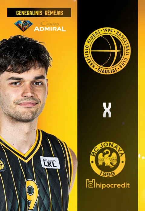 Pirkti bilietus LKL: „Šiauliai“ – „Jonava Hipocredit“ Šiauliai, Šiaulių arena Balandis 03