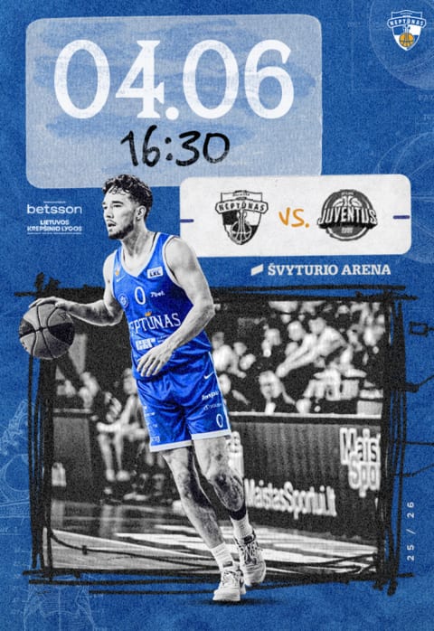 Купить билеты LKL: Klaipėdos „Neptūnas“ – Utenos „Juventus“ Klaipėda, Klaipėdos Švyturio arena Апрель 06