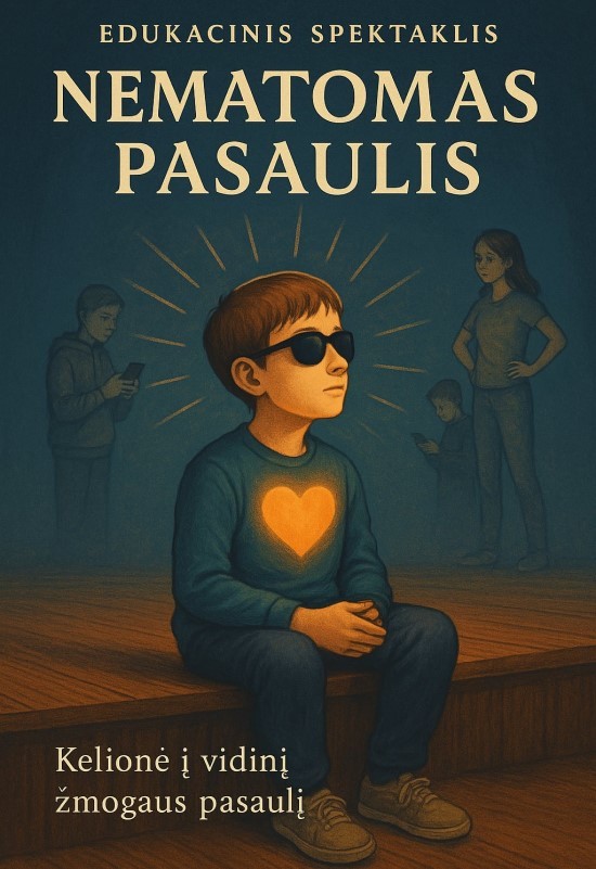 Pirkt biļetes Naujasis teatras: Nematomas pasaulis Vilnius, Naujasis teatras Oktobris 17