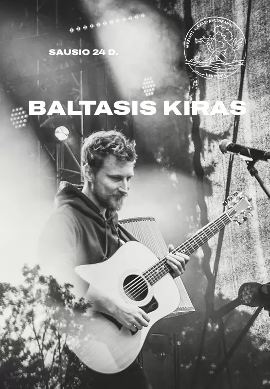 Купить билеты Baltasis Kiras Palanga, Muzikos klubas Vandenis Январь 24